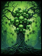 Green/Black Tree of the Dead